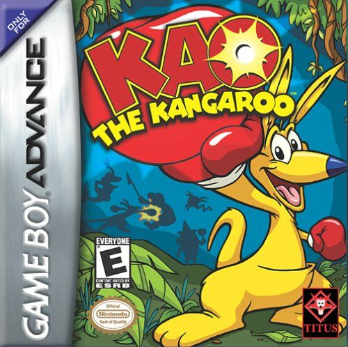 Kao the Kangaroo (U)(Paracox) Box Art