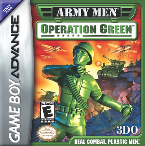 Army Men - Operation Green (U)(Menace) Box Art