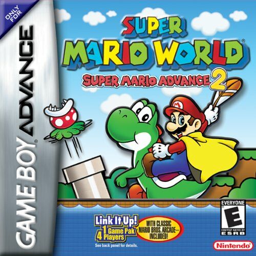 Super Mario World - Super Mario Advance 2 (U)(Mode7) Box Art