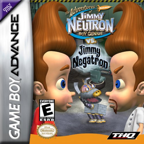 Jimmy Neutron vs. Jimmy Negatron (U)(Venom) Box Art