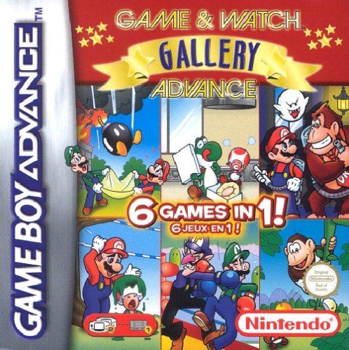 Game & Watch Gallery Advance (E)(Menace) Box Art