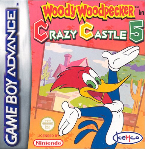 Woody Woodpecker In Crazy Castle 5 (E)(Mode7) Box Art