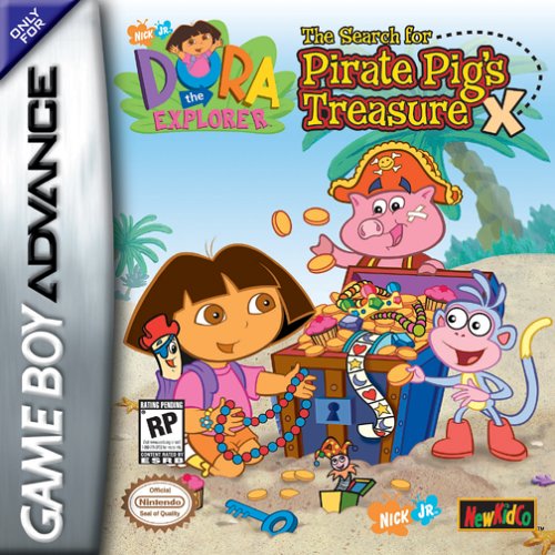 Dora the Explorer - The Search for Pirate Pig's Treasure (U)(Eurasia) Box Art