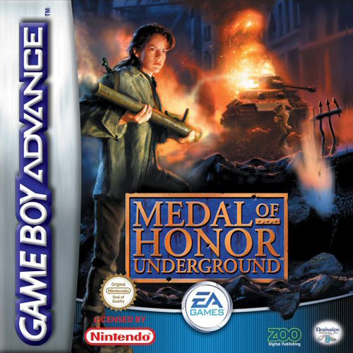 Medal of Honor - Underground (E)(Patience) Box Art