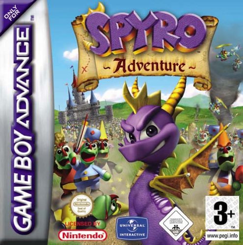 Spyro Adventures (E)(Patience) Box Art