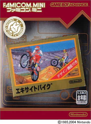 Famicom Mini - Vol 4 - Excite Bike (J)(Independent) Box Art