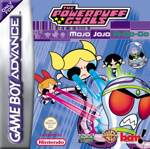 The Powerpuff Girls - Mojo JoJo A-Go-Go (E)(GBA) Box Art