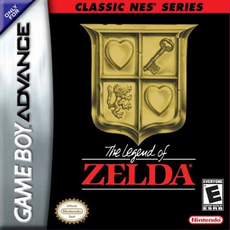 Classic Nes - The Legend of Zelda (U)(TrashMan) Box Art