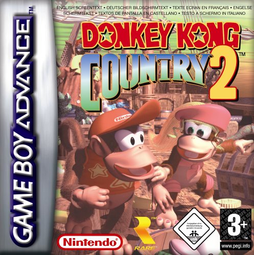 Donkey Kong Country 2 (E)(Morrigan) Box Art