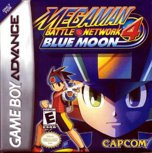 MegaMan Battle Network 4 Blue Moon (U)(Rising Sun) Box Art