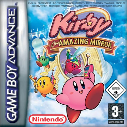 Kirby And The Amazing Mirror (E)(Rising Sun) Box Art