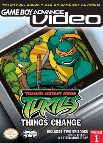 Teenage Mutant Ninja Turtles Volume 1 - Gameboy Advance Video (U)(Rising Sun) Box Art
