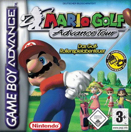 Mario Golf - Advance Tour (G)(Rising Sun) Box Art
