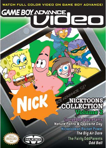 Nicktoons Collection Volume 2 - Gameboy Advance Video (U)(Rising Sun) Box Art