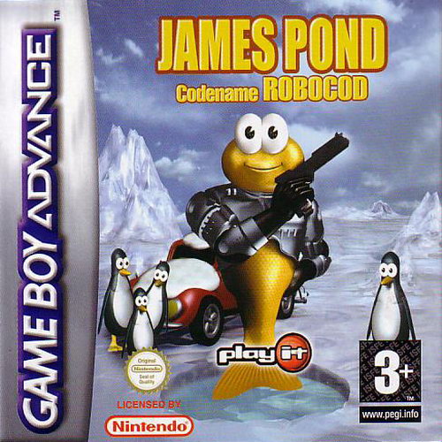 James Pond - Codename Robocod (E)(Rising Sun) Box Art