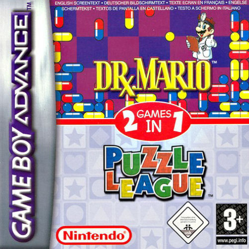 Dr. Mario & Puzzle League (E)(Rising Sun) Box Art