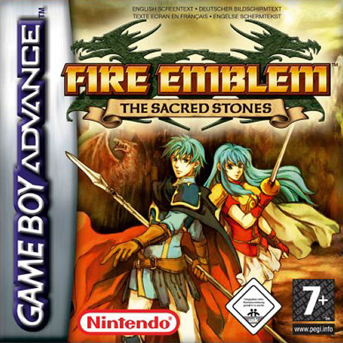 Fire Emblem - The Sacred Stones (E)(Rising Sun) Box Art