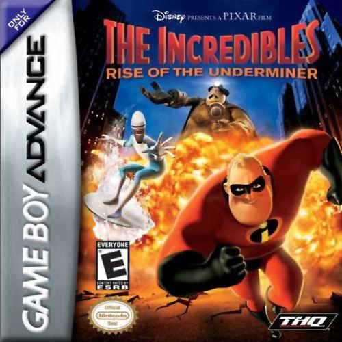 The Incredibles - Rise of the Underminer (U)(Trashman) Box Art