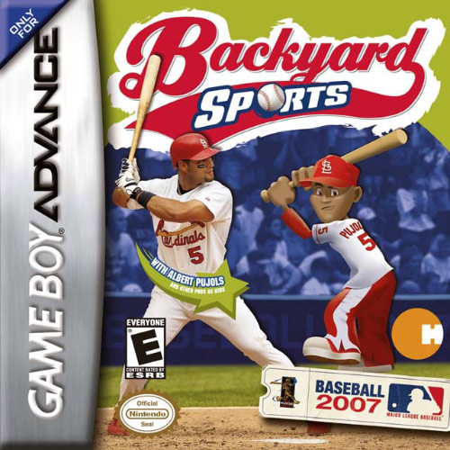 Backyard Sports Baseball 2007 (U)(Trashman) Box Art