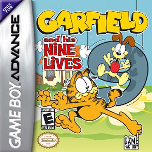 Garfield and His Nine Lives (U)(Trashman) Box Art