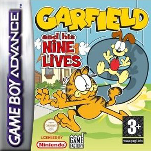 Garfield and his Nine Lives (E)(LightForce) Box Art