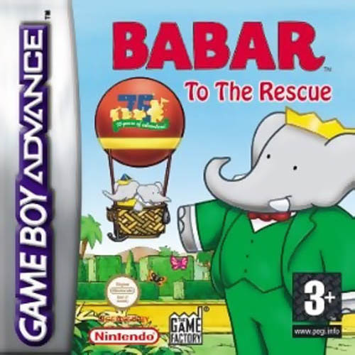Babar - To the Rescue (E)(Rising Sun) Box Art