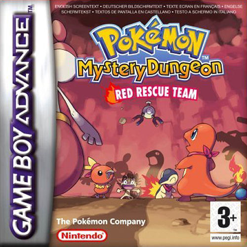 Pokemon Mystery Dungeon - Red Rescue Team (E)(Rising Sun) Box Art