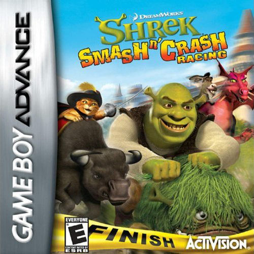 Shrek - Smash n' Crash Racing (U)(Rising Sun) Box Art