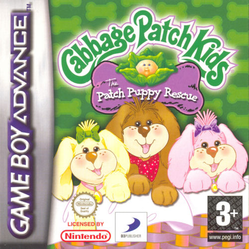 Cabbage Patch Kids - The Patch Puppy Rescue (E)(Sir VG) Box Art