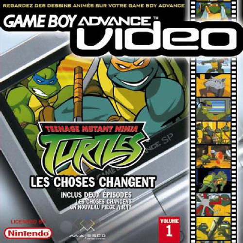 Teenage Mutant Ninja Turtles Volume 1 - Gameboy Advance Video (F)(Independent) Box Art