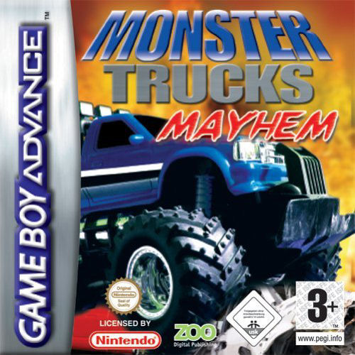 Monster Trucks Mayhem (E)(sUppLeX) Box Art