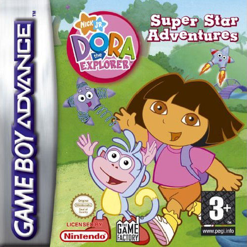 Dora the Explorer - Super Star Adventures! (E)(Sir VG) Box Art