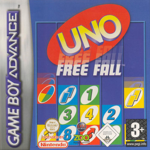 Uno Free Fall (E)(Sir VG) Box Art