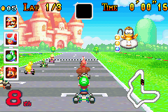 Mario Kart - Super Circuit (U)(Inferno) Snapshot