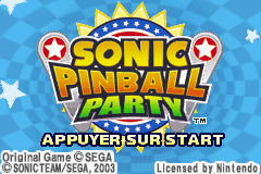2 in 1 - Sonic Advance & Sonic Pinball Party (E)(Rising Sun) Snapshot