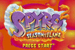 2 in 1 - Spyro - Season of Ice & Spyro - Season of Flame (U)(Independent) Snapshot
