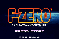 F-Zero (J)(Independent) Title Screen