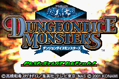 Yu-Gi-Oh! Dungeon Dice Monsters (J)(Rapid Fire) Title Screen
