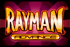 Rayman Advance (U)(Cezar) Title Screen