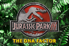 Jurassic Park III - The DNA Factor (U)(Mode7) Title Screen
