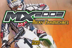 MX 2002 Featuring Ricky Carmichael (U)(Mode7) Title Screen