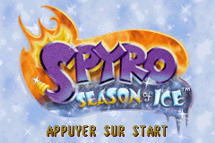 Spyro - Season of Ice (E)(Eurasia) Title Screen
