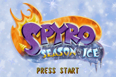 Spyro - Season of Ice (U)(Lightforce) Title Screen