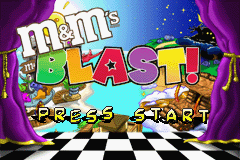 M&M's Blast! (U)(Lightforce) Title Screen
