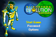 Alienators - Evolution Continues (U)(Mode7) Title Screen