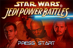 Star Wars - Jedi Power Battles (U)(Eurasia) Title Screen