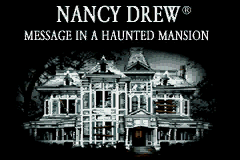 Nancy Drew - Message in a Haunted Mansion (U)(Eurasia) Title Screen