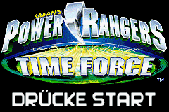 Power Rangers - Time Force (G)(Cezar) Title Screen