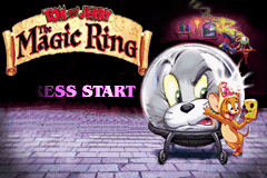 Tom and Jerry - The Magic Ring (U)(Mode7) Title Screen