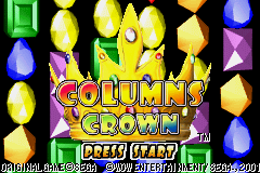 Columns Crown (J)(Cezar) Title Screen